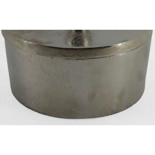BOITE ΚΟΥΤΙ ΑΠΟΘΗΚΕΥΣΗΣ 14x14x10cm ΑΛΟΥΜΙΝΙΟ ΑΣΗΜΙ 017659 - Image 3