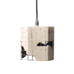 GRID 1 ΦΩΤΙΣΤΙΚΟ ΟΡΟΦΗΣ 13x13x13cm ΤΣΙΜΕΝΤΟ ΜΕΤΑΛΛΟ 017670 - Image 2