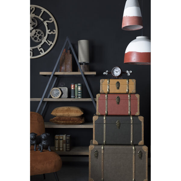 LETT ΦΩΤΙΣΤΙΚΟ ΟΡΟΦΗΣ 20x20x28cm ΤΣΙΜΕΝΤΟ TERRACOTTA ΛΕΥΚΟ ΓΚΡΙ 017676 - Image 2