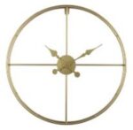 TEMPUS ΡΟΛΟΪ ΤΟΙΧΟΥ 60x60x7cm ΜΕΤΑΛΛΟ ΧΡΥΣΟ 017897