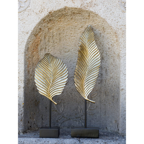 UMI ΔΙΑΚΟΣΜΗΤΙΚΟ TOTEM 13x9x57cm POLYRESIN ΧΡΥΣΟ ΜΑΥΡΟ ΜΕΤΑΛΛΟ 017914 - Image 2