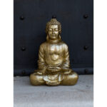ADOM ΔΙΑΚΟΣΜΗΤΙΚΟ ΒΟΥΔΑΣ 25x17x35cm POLYRESIN ΧΡΥΣΟ 017930 - Image 2