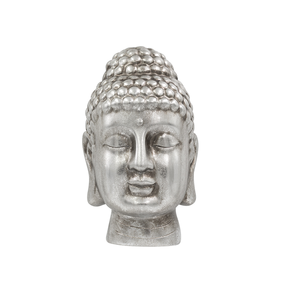 017995-rlwbi-first- SAKIA ΔΙΑΚΟΣΜΗΤΙΚΟ ΒΟΥΔΑΣ 16x14x22cm POLYRESIN ΑΣΗΜΙ ΑΝΤΙΚΕ 017995 - Image 1