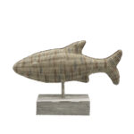 JE VEUX ΔΙΑΚΟΣΜΗΤΙΚΟ ΨΑΡΙ 35x12x24cm POLYRESIN ΚΑΦΕ 018016