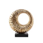 ADHARC ΔΙΑΚΟΣΜΗΤΙΚΟ TOTEM 32x10x35cm POLYRESIN ΧΡΥΣΟ ΜΑΥΡΟ 018335