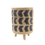 INKA ΚΑΣΠΩ 19x19x27cm POLYRESIN ΦΥΣΙΚΟ ΜΑΥΡΟ 018492