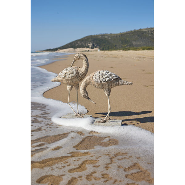 CALOR ΔΙΑΚΟΣΜΗΤΙΚΟ ΠΟΥΛΙ 21x9x31cm POLYRESIN ΦΥΣΙΚΟ 018503 - Image 2