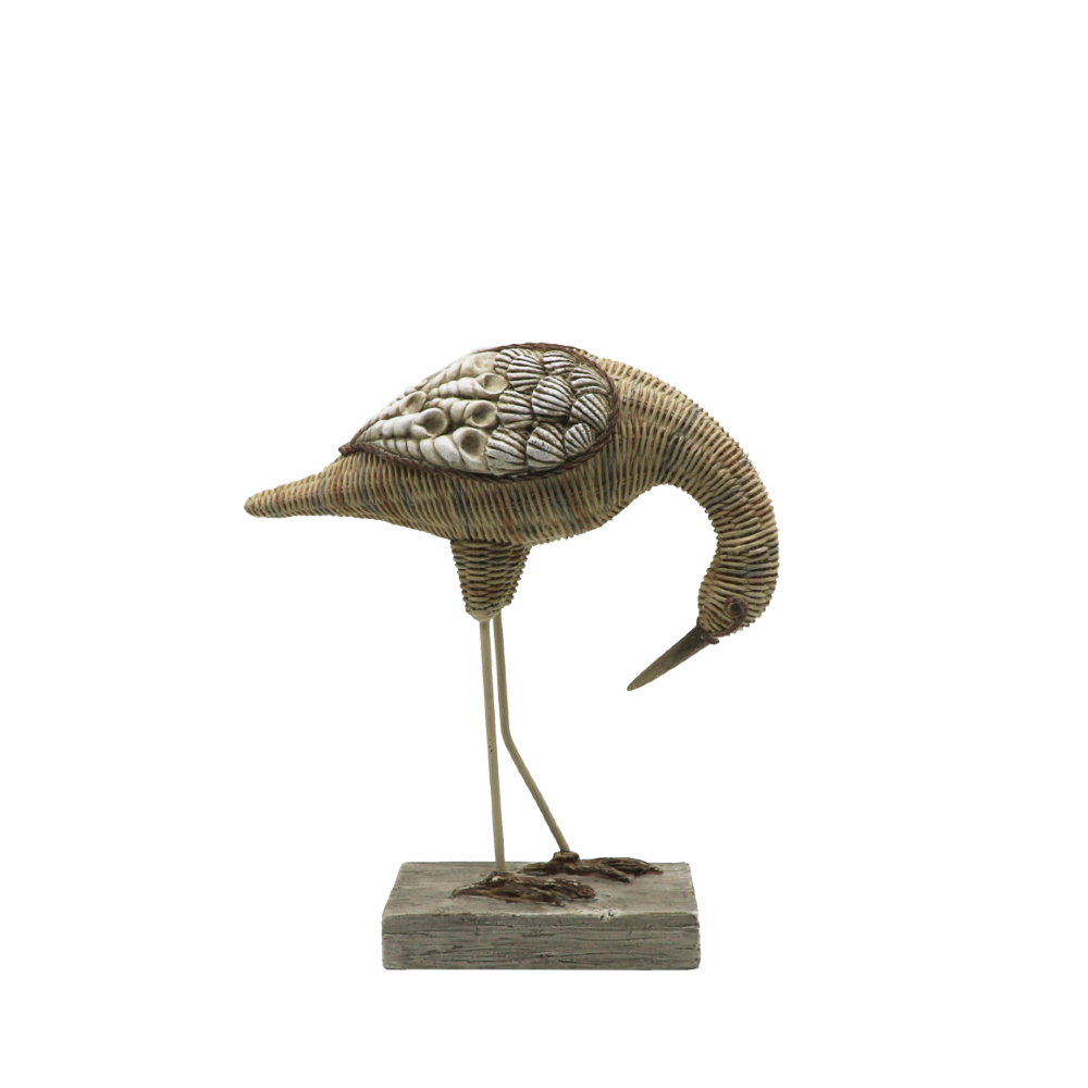 018504-5pOnM-first-_1 CALOR ΔΙΑΚΟΣΜΗΤΙΚΟ ΠΟΥΛΙ 21x9x24cm POLYRESIN ΦΥΣΙΚΟ 018504 - Image 1