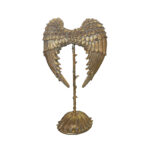 VOLE ΔΙΑΚΟΣΜΗΤΙΚΟ ΦΤΕΡΑ 27x14x41cm POLYRESIN ΧΡΥΣΟ 018535