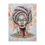 BAHIYA ΠΙΝΑΚΑΣ ΔΙΑΚΟΣΜΗΣΗΣ 90x120x4cm ΚΑΜΒΑΣ ΠΟΛΥΧΡΩΜΟ 018833