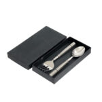 STIL SET ΣΕΡΒΙΡΙΣΜΑΤΟΣ ΣΑΛΑΤΑΣ 29x6x2cm ΑΤΣΑΛΙ ΑΣΗΜΙ 018947 - Image 2