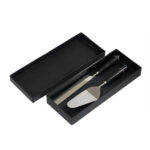 MARMO SET ΣΕΡΒΙΡΙΣΜΑΤΟΣ ΓΛΥΚΟΥ 33x6x3cm ΑΤΣΑΛΙ ΜΑΥΡΟ ΜΑΡΜΑΡΟ 018951 - Image 2