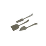 CURVE SET ΣΕΡΒΙΡΙΣΜΑΤΟΣ ΤΥΡΙΩΝ SET 3ΤΜΧ 17x5x1cm ΑΤΣΑΛΙ ΑΣΗΜΙ 018956