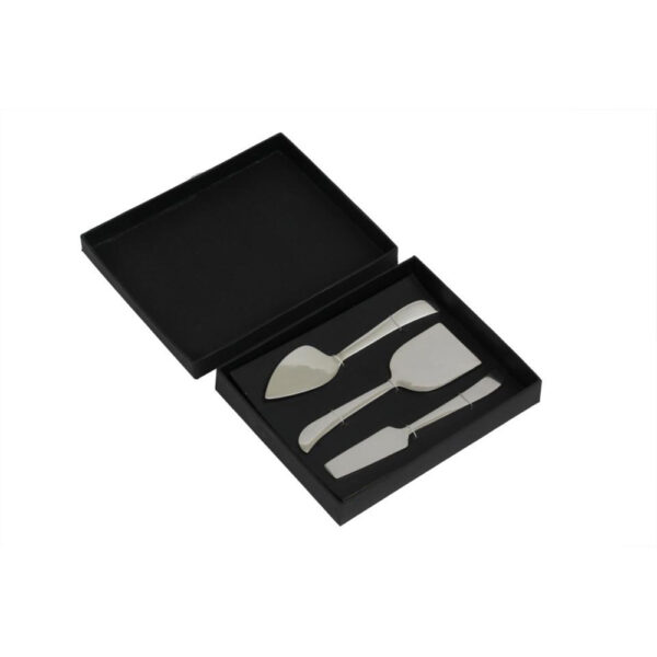CURVE SET ΣΕΡΒΙΡΙΣΜΑΤΟΣ ΤΥΡΙΩΝ SET 3ΤΜΧ 17x5x1cm ΑΤΣΑΛΙ ΑΣΗΜΙ 018956 - Image 2