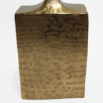 FLASCHE ΒΑΖΟ 19x10x36cm ΑΛΟΥΜΙΝΙΟ ΧΡΥΣΟ 019144 - Image 3