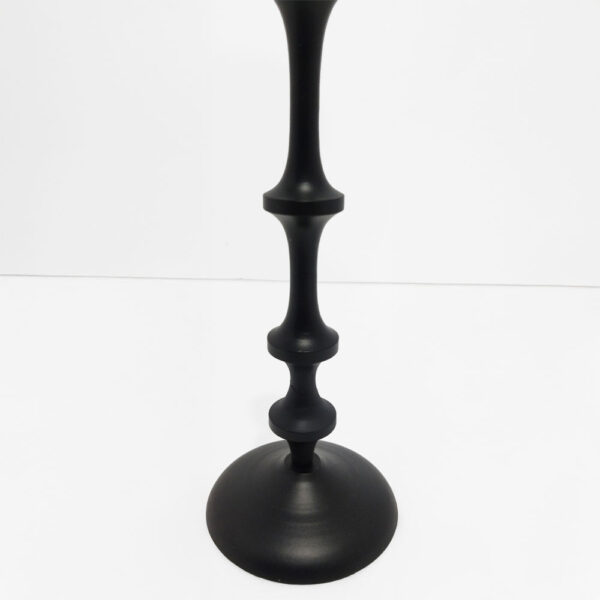 NIO ΚΗΡΟΠΗΓΙΟ 13x13x34cm ΑΛΟΥΜΙΝΙΟ ΜΑΥΡΟ 019152 - Image 3