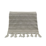AMMOS 2 ΡΙΧΤΑΡΙ ΔΙΑΚΟΣΜΗΤΙΚΟ 150x210cm ΒΑΜΒΑΚΙ ΜΠΕΖ ΛΕΥΚΟ 019627