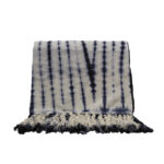 AGADIR ΡΙΧΤΑΡΙ ΔΙΑΚΟΣΜΗΤΙΚΟ 150x230cm ΒΑΜΒΑΚΙ ΜΠΛΕ ΛΕΥΚΟ 019630