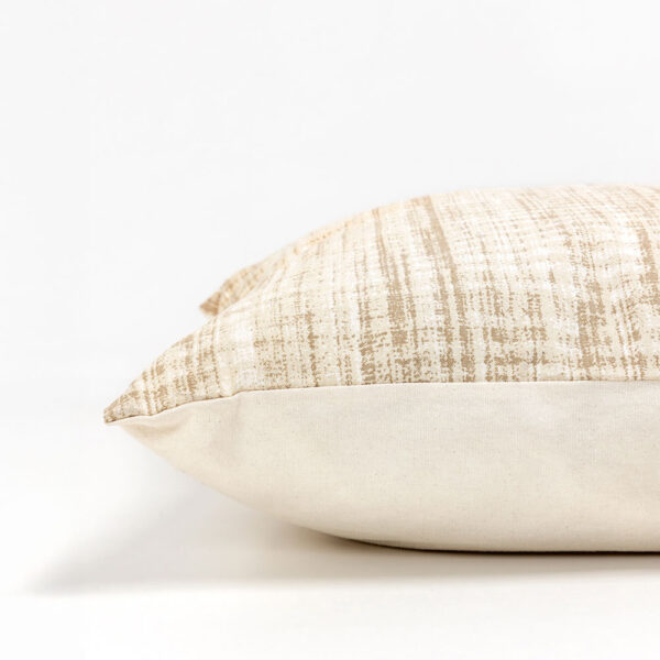 FLOW ΔΙΑΚΟΣΜΗΤΙΚΟ ΜΑΞΙΛΑΡΙ 60x60cm ΒΑΜΒΑΚΙ ΜΠΕΖ 019654 - Image 3