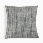 FLOW ΔΙΑΚΟΣΜΗΤΙΚΟ ΜΑΞΙΛΑΡΙ 60x60cm ΒΑΜΒΑΚΙ ΓΚΡΙ ΣΚΟΥΡΟ 019655