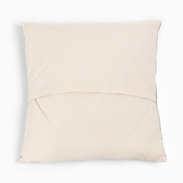 FLOW ΔΙΑΚΟΣΜΗΤΙΚΟ ΜΑΞΙΛΑΡΙ 60x60cm ΒΑΜΒΑΚΙ ΓΚΡΙ ΣΚΟΥΡΟ 019655 - Image 2