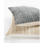 FLOW ΔΙΑΚΟΣΜΗΤΙΚΟ ΜΑΞΙΛΑΡΙ 60x60cm ΒΑΜΒΑΚΙ ΓΚΡΙ ΣΚΟΥΡΟ 019655 - Image 5