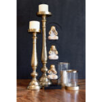 SAKYA ΔΙΑΚΟΣΜΗΤΙΚΟ TOTEM 18x9x64cm POLYRESIN ΧΡΥΣΟ ΜΑΥΡΟ 019718 - Image 3