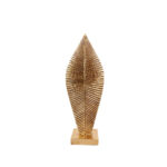 PANDANUS 2 ΔΙΑΚΟΣΜΗΤΙΚΟ TOTEM 17x12x48cm POLYRESIN ΧΡΥΣΟ 019730