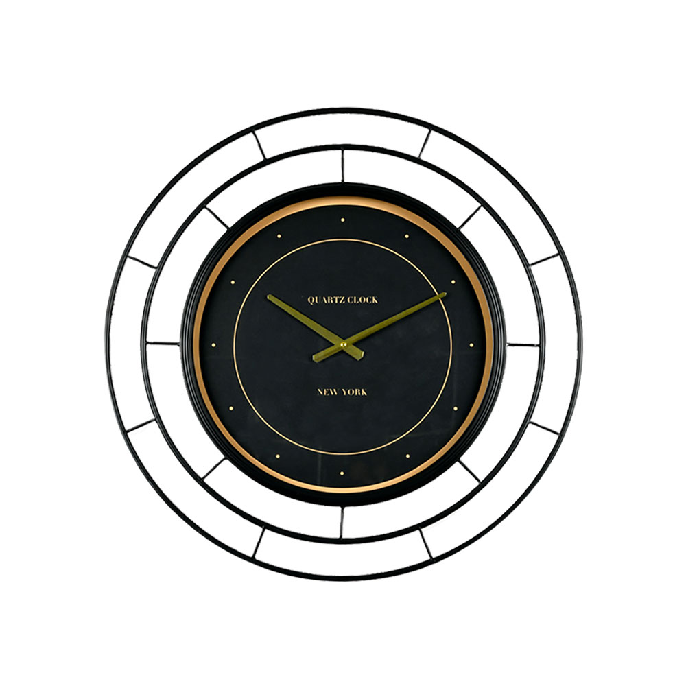 019912-dgbhi-first- ROYAL BLACK ΡΟΛΟΪ ΤΟΙΧΟΥ 70x70x6cm ΜΕΤΑΛΛΟ ΜΑΥΡΟ ΧΡΥΣΟ ΓΥΑΛΙ 019912 - Image 1