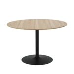 METRO ΤΡΑΠΕΖΙ OAK 120x120x75cm 02-0703 - Image 4
