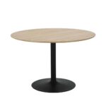 METRO ΤΡΑΠΕΖΙ OAK 120x120x75cm 02-0703 - Image 5