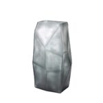ROCHE GREY ΒΑΖΟ 17x13x31cm ΓΥΑΛΙ ΓΚΡΙ 020144 - Image 3