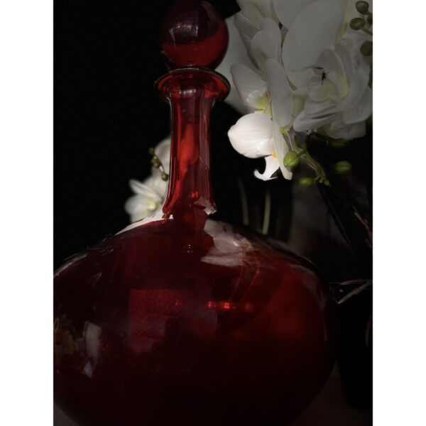 GABAIL ΜΠΟΤΙΛΙΑ ΜΕ ΚΑΠΑΚΙ 27x27x33cm ΓΥΑΛΙ ΠΟΡΤΟΚΑΛΙ 020152 - Image 2