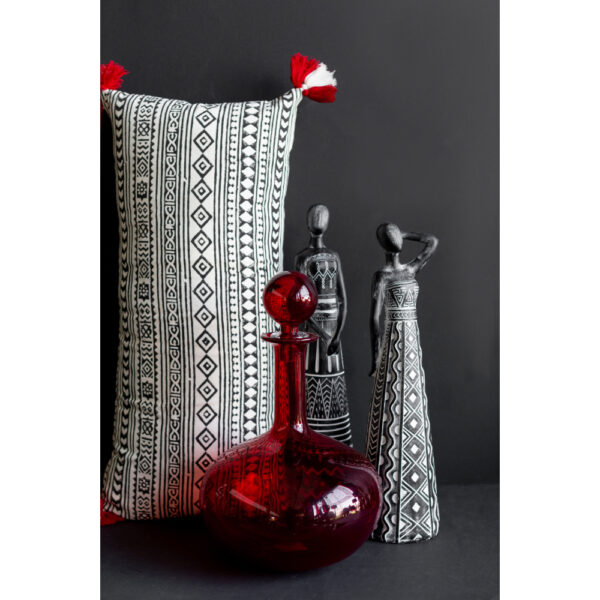 GABAIL ΜΠΟΤΙΛΙΑ ΜΕ ΚΑΠΑΚΙ 27x27x33cm ΓΥΑΛΙ ΠΟΡΤΟΚΑΛΙ 020152 - Image 3