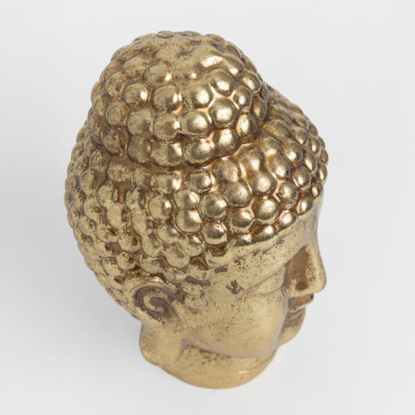 SAKIA ΔΙΑΚΟΣΜΗΤΙΚΟ ΒΟΥΔΑΣ 16x14x22cm POLYRESIN ΧΡΥΣΟ 020297 - Image 5
