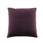 PLISSE ΔΙΑΚΟΣΜΗΤΙΚΟ ΜΑΞΙΛΑΡΙ 45x45cm ΒΕΛΟΥΔΟ ΜΩΒ 020446