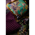 PLISSE ΔΙΑΚΟΣΜΗΤΙΚΟ ΜΑΞΙΛΑΡΙ 45x45cm ΒΕΛΟΥΔΟ ΜΩΒ 020446 - Image 3