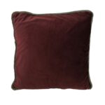 SOLID ΔΙΑΚΟΣΜΗΤΙΚΟ ΜΑΞΙΛΑΡΙ 50x50cm ΒΕΛΟΥΔΟ ΜΠΟΡΝΤΩ 020469