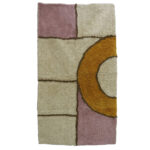 GEOMETRIC ΧΑΛΑΚΙ 60x90cm ΒΑΜΒΑΚΙ ΠΟΛΥΧΡΩΜΟ 020490