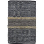 STRIPE ΧΑΛΑΚΙ 60x90cm ΔΕΡΜΑ ΓΚΡΙ ΜΠΕΖ 020503