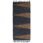 FUME ΧΑΛΙ ΔΙΑΔΡΟΜΟΥ 70x150cm ΔΕΡΜΑ ΓΚΡΙ ΜΠΕΖ 020506