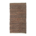 ROMBO ΧΑΛΙ ΔΙΑΔΡΟΜΟΥ 70x150cm ΔΕΡΜΑ ΚΑΦΕ ΜΠΕΖ 020514