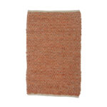 ROMBO ΧΑΛΑΚΙ 60x90cm ΔΕΡΜΑ ΠΟΡΤΟΚΑΛΙ ΜΠΕΖ 020519