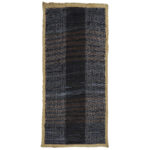 DARK ΧΑΛΙ ΔΙΑΔΡΟΜΟΥ 70x150cm ΔΕΡΜΑ ΜΑΥΡΟ ΜΠΕΖ ΓΙΟΥΤΑ 020526