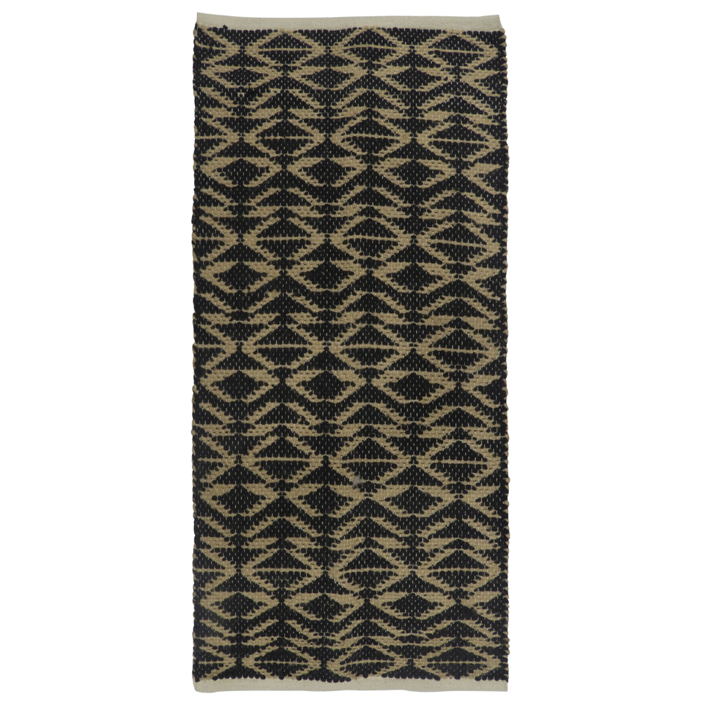 020530-Pf8sV-first-_1 AFRICA ΧΑΛΙ ΔΙΑΔΡΟΜΟΥ 70x150cm ΓΙΟΥΤΑ ΜΑΥΡΟ ΜΠΕΖ ΒΑΜΒΑΚΙ 020530 - Image 1