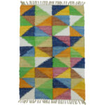 TRIGONAL ΧΑΛΑΚΙ 60x90cm ΒΑΜΒΑΚΙ ΠΟΛΥΧΡΩΜΟ 020541