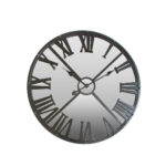 SPEGEL ΡΟΛΟΪ ΤΟΙΧΟΥ 70x70x5cm ΜΕΤΑΛΛΟ ΑΝΘΡΑΚΙ ΚΑΘΡΕΠΤΗΣ 020577