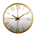 IDOLE GOLD ΡΟΛΟΪ ΤΟΙΧΟΥ 60x60x6cm ΜΕΤΑΛΛΟ ΧΡΥΣΟ ΚΑΘΡΕΠΤΗΣ 020592