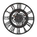 SERAZ ΡΟΛΟΪ ΤΟΙΧΟΥ 50x50x5cm PVC ΜΑΥΡΟ 020595