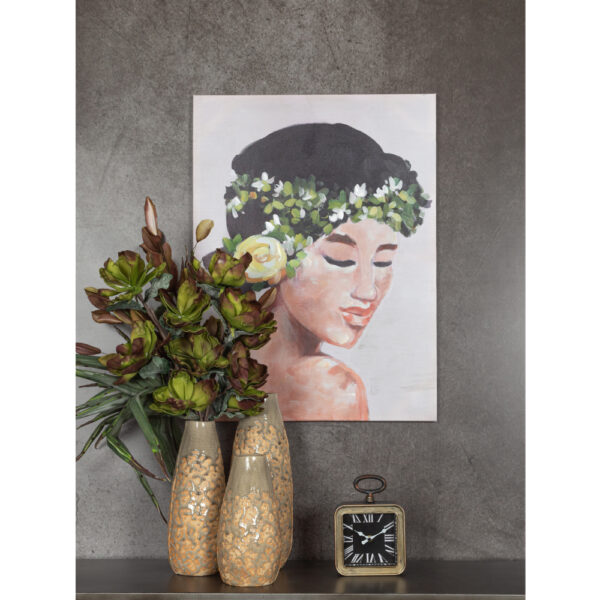 SPRING LADY ΠΙΝΑΚΑΣ ΔΙΑΚΟΣΜΗΣΗΣ 60x80x4cm ΚΑΜΒΑΣ ΠΟΛΥΧΡΩΜΟ 020665 - Image 2